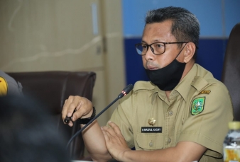 Pertama Dinas, Masrul Kasmy Disambut Angka Covid 19 Hingga 107 Kasus