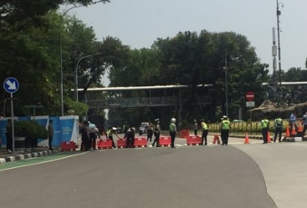 Antisipasi Demo di Istana Negara, Polisi Blokade Sejumlah Ruas Jalan