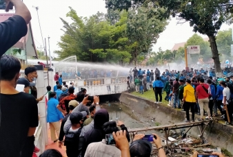 Demo Tolak UU Ciptaker, Satu Anggota DPRD Riau Sependapat dengan Mahasiswa