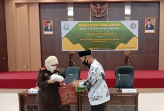 Cegah Korupsi, Kejati Riau Jalin MoU dengan PGRI