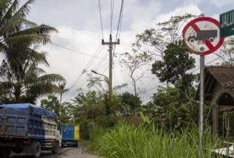 Jalur Evakuasi Dipasangi Lampu Penerangan Jalan