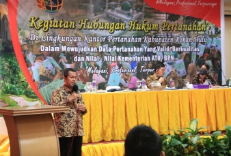 Pjs Bupati Rohul Dukung Percepatan Program PTSL PM 2021