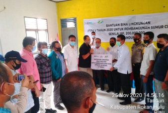 PTPN V Distrik Barat Salurkan Program CSR di Tandun