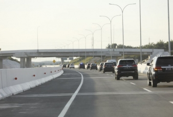 Libur Nataru, Jumlah Kendaraan di Tol Permai Meningkat