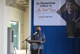 Tribute To Haidir Anwar Tanjung di PTPN V Pekanbaru