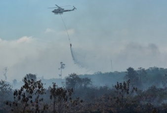 BPBD Riau Ajukan Tiga Helikopter Untuk Karhutla