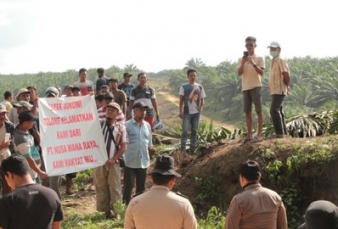 Dilaporkan PT NWR, 4 Petani di Pelalawan Ditangkap Polisi