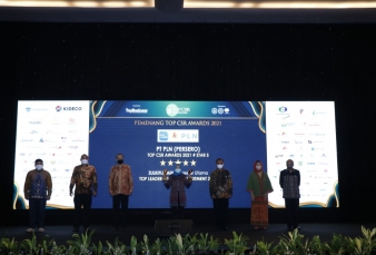 PLN Group Raih 9 Penghargaan TOP CSR Award 2021