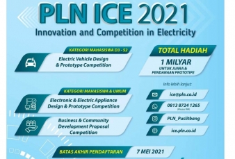 Inovasi Karya Anak Bangsa PLN ICE 2021, Penutupan Pendaftaran 3 Hari Lagi