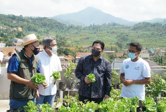 Optimalkan Halaman Masjid Jadi Lahan Pertanian Modern