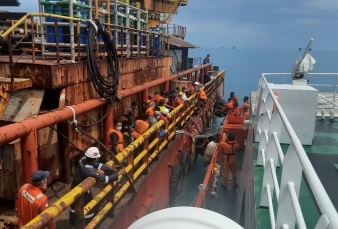 SAR Banten Kerahkan 1 Unit KN SAR Tetuka Evakuasi Crew KSC 