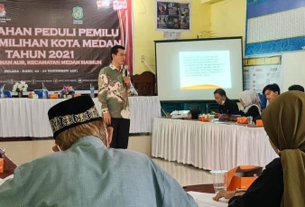 KPU Medan Gelar Kader Kelurahan Peduli Pemilu  