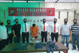 Beraksi di Kota Medan, Dua Kaki Penjambret Ditembak 