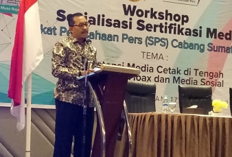 Plt Kadis Kominfo Ilyas Sitorus Buka Workshop SPS