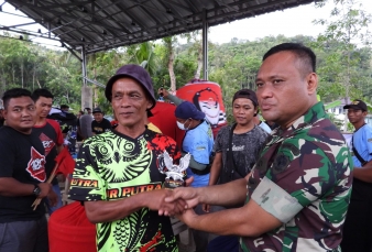 Kodim 0613 Ciamis Taja Lomba Burung Kicau dan Burung Merpati Terbang Tinggi