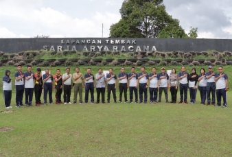 HUT Bhayangkara, Polres Siantar Gelar Olahraga Menembak Kerjasama TNI dan Pemko Siantar 