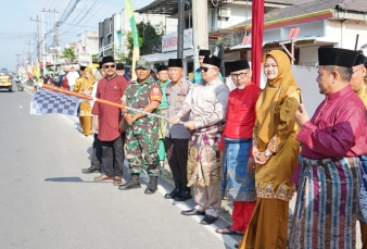 Semarak Pawai MTQ ke 4 2023 Kelurahan Air Jamban