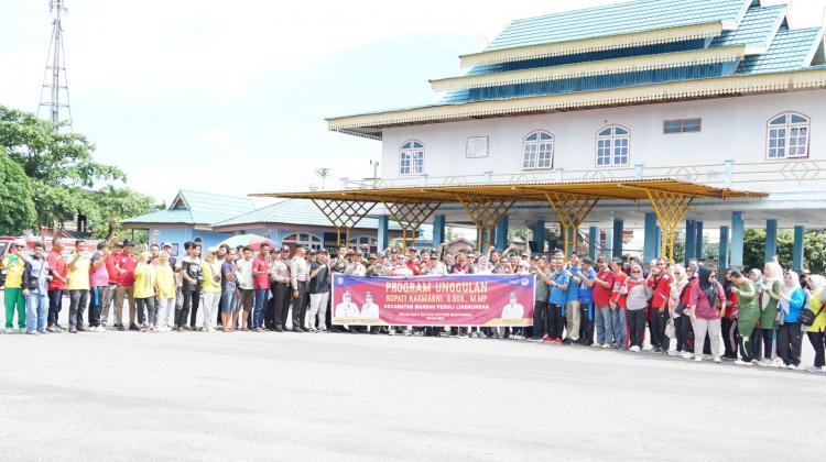 Bersih-bersih, Dubes Duri Tempat Salat Hari Raya Idul Adha 1444 H di Mandau