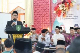 Ada Ustadz Adi Hidayat di Peringatan Tahun Baru Islam 1445 H di Mandau