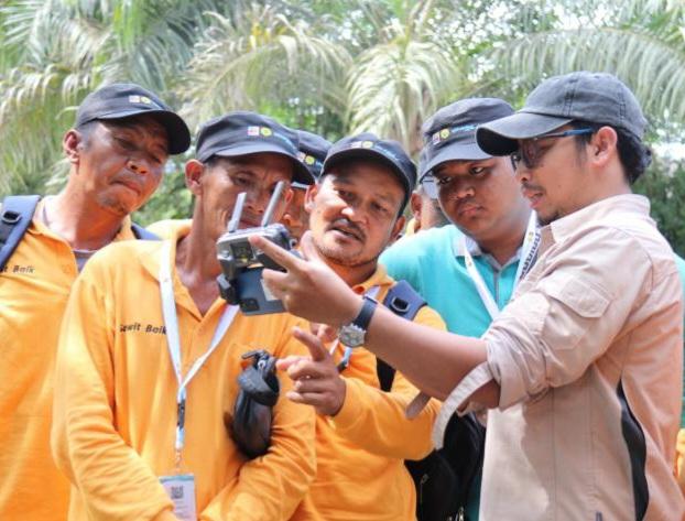 Biar Mandiri, Petani Sawit Belajar Pemetaan Pakai GPS dan Drone di Tana Paser