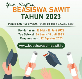 2023, Ditjenbun Sudah Umumkan Beasiswa SDM Kelapa Sawit