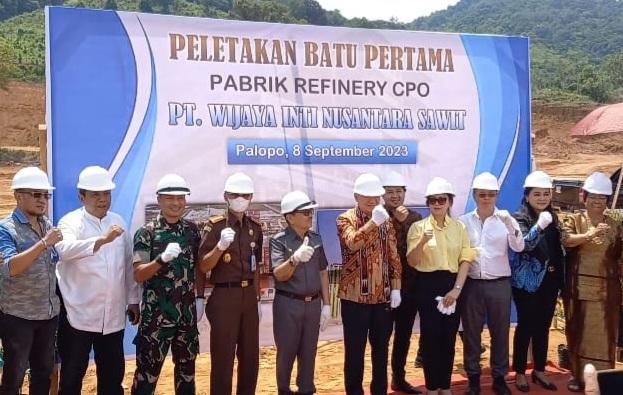 Pabrik CPO Anyar Berdiri di Palopo, Pengusahan Ini Inves Setengah Triliun Rupiah