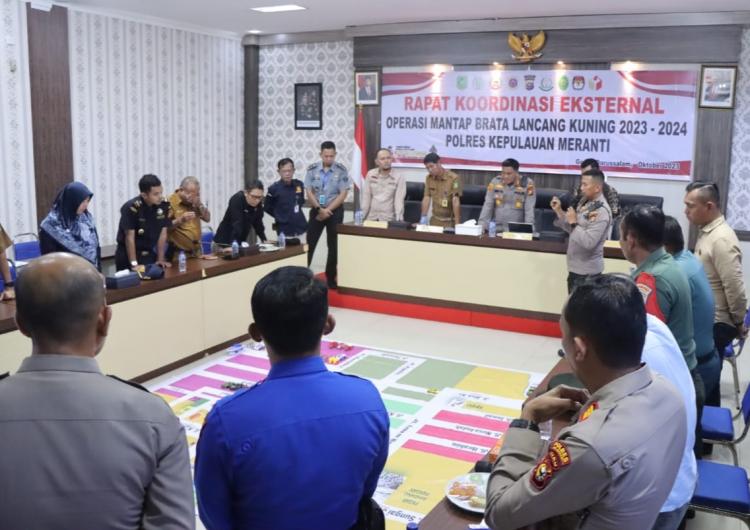 Polres Meranti Rapeks Operasi MBLK Bersama Stakholder Tingkatkan Sinergitas