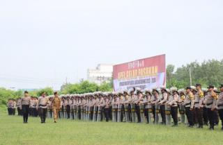 Apel Gelar Pasukan Operasi MBLK, AKBP Andi Yul: Operasi Digelar Selama 222 Hari