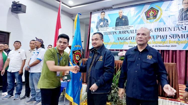 PWI Sumut Bekali 120 Anggota Muda Dalam Menjalankan Tugas Jurnalistik 