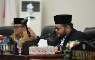 DPRD Rokan Hulu Terima Tiga Ranperda Dari Pemkab di Rapat Paripurna