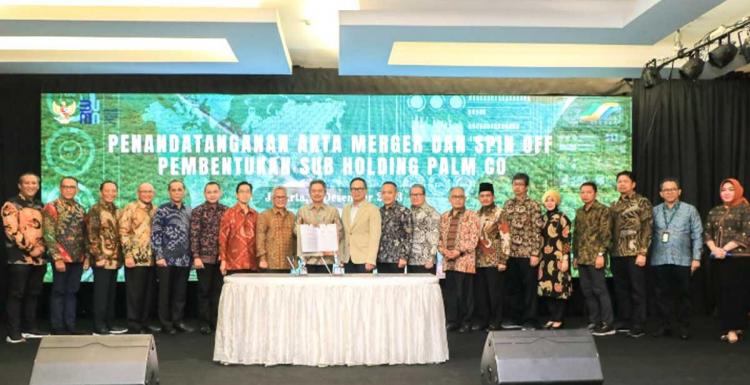 PalmCo dan SupportingCo Resmi, PTPN Optimis Mampu Tingkatkan Produksi CPO