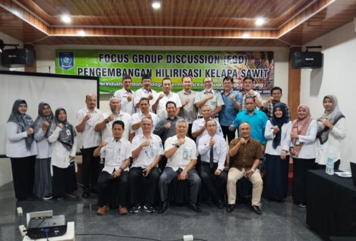 FGD, Mari Pelaku Usaha Bersama Kita Kembangkan Hilirisasi Kelapa Sawit