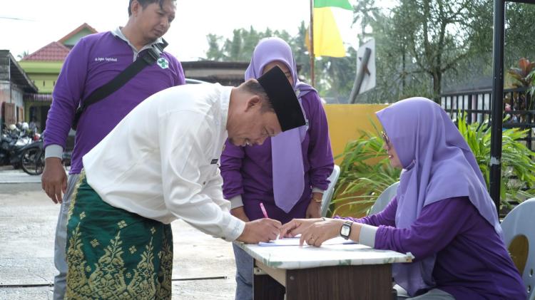 Plt Bupati Kepulauan Meranti Seru Masyarakat Periksa Kesehatan Rutin