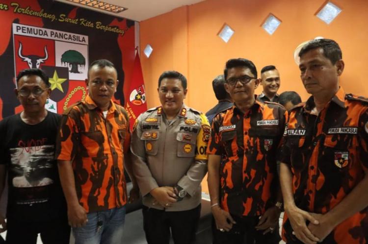 AKBP Andi Yul LTG Silaturahmi Dengan PP Sekaligus Pamit Pindah Tugas