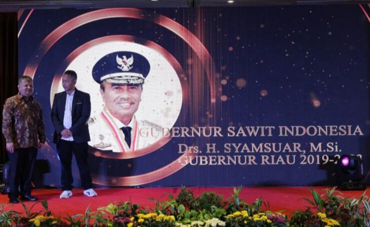 ASI Award 2023, Gubri Periode 2019-2023 Dinobatkan Gubernur Sawit Indonesia