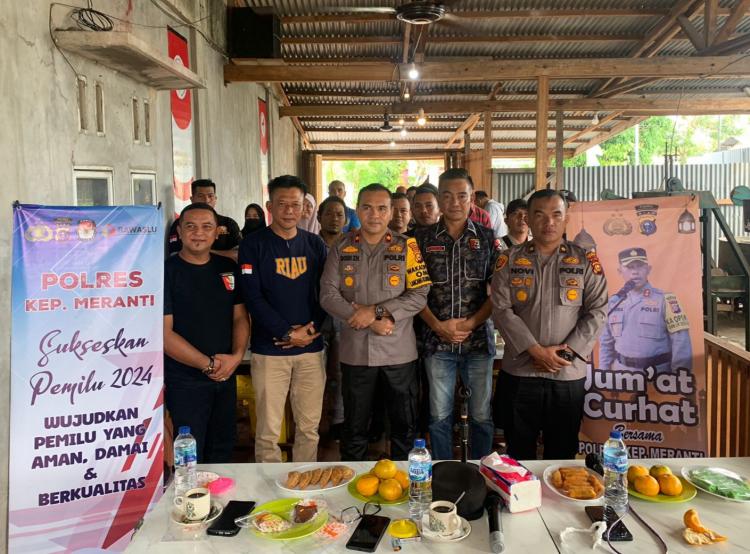 Dengar Keluhan Masyarakat, Wakapolres Kepulauan Meranti Giat 