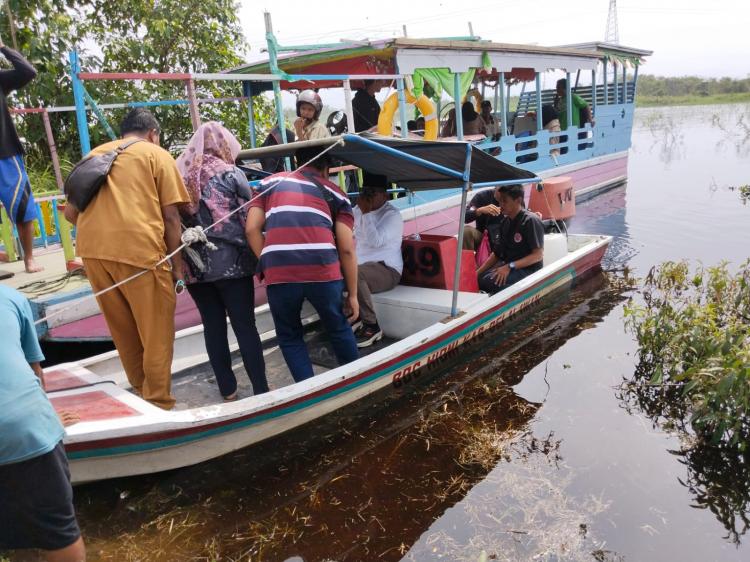 Musibah Banjir Melanda, Pemkab Pelalawan Sediakan Angkutan Gratis Untuk Warga