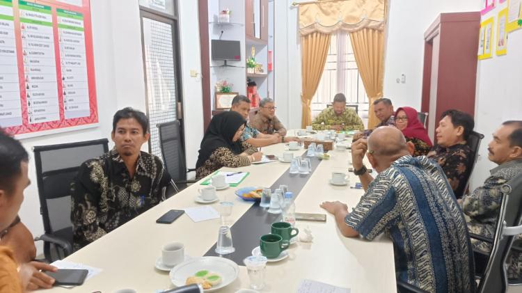 Disbun Bengkalis Rapat Awal 2024, Bahas Persiapan Menjalankan Perkebunan Jempol