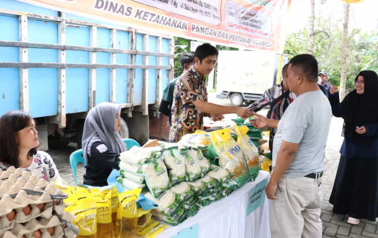 Berupaya Penuhi Kebutuhan Pangan, Pemko Binjai Gelar Gerakan Pangan Murah