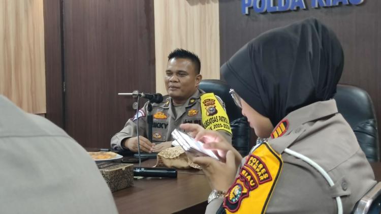 Awal Tahun 2024, Dirlantas Polda Riau Inisiasi Rapat Forum LLAJ