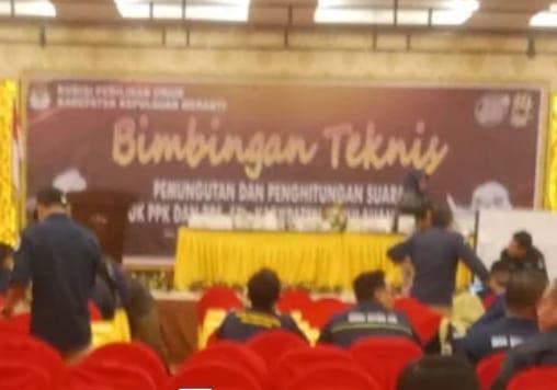 KPU Kepulauan Meranti Taja Bimtek Diikuti 45 Orang PPK dan 303 PPS