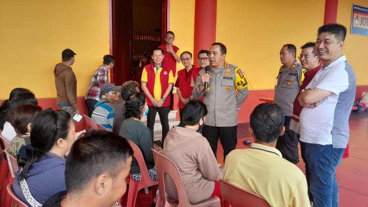 Kapolresta Pekanbaru Ajak Warga Tionghoa Sukseskan Pemilu 2024