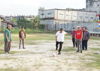 Buka Turnamen Mini Soccer Zam-Zam CUP II Duri Barat, Ini Asa Camat Mandau