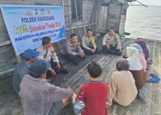 Cooling System Pemilu Damai 2024 di Ujung Pulau Rangsang