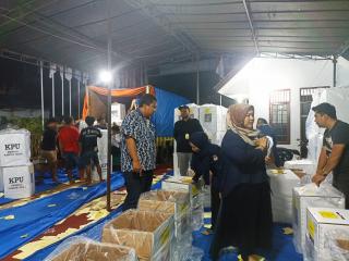 KPU Binjai Kejar Waktu Persiapan Logistik Pemilu