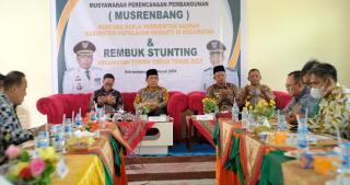 Buka Musrenbang Kecamatan Tebingtinggi, Ini Harapan Plt Asisten II