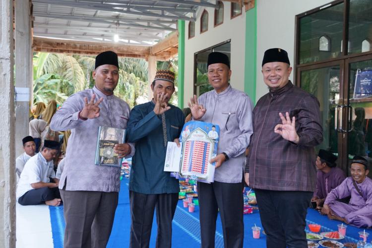 Safari Ramadhan di Dua Desa Satu Kelurahan, Pemcam Mandau Santuni Dhuata dan Anak Yatim