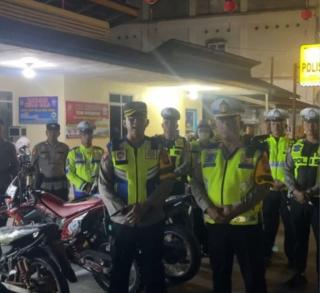 Polres Meranti Gelar Ops KLK 2024 Jaring 32 Unit Knalpot Brong Jelang Ramadhan