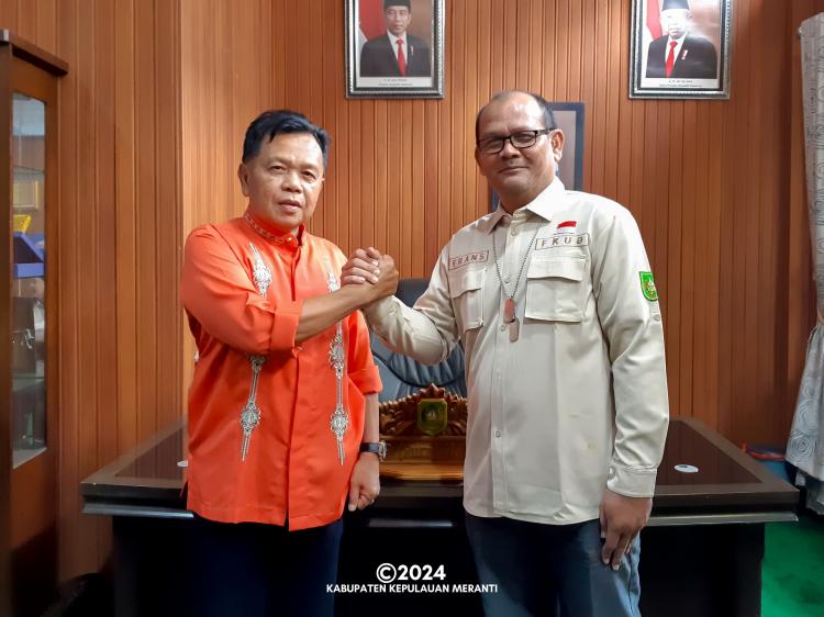 Terima Kunjungan FKUB Provinsi Riau, Plt Bupati Kepulauan Meranti Siap Dukung
