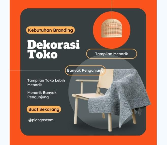 Fitur Dekorasi Toko Bikin Branding Lebih Menarik dari Marketplace Plasgos